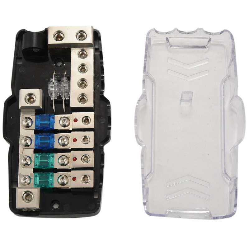 Multi-functional Led Car Audio Stereo Anl Fuse Holder
