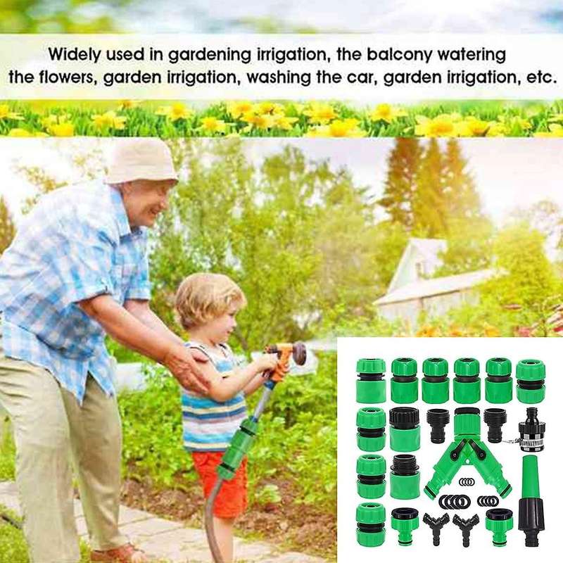 Garden Hose Fitting Set Retractable Hose Fitting Pipe Fitting Garden