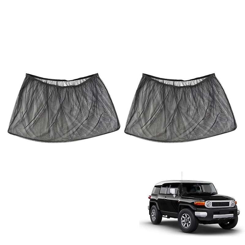 2pcs Car Window Sunshade Insect Net for Toyota Fj Cruiser 2007-2022