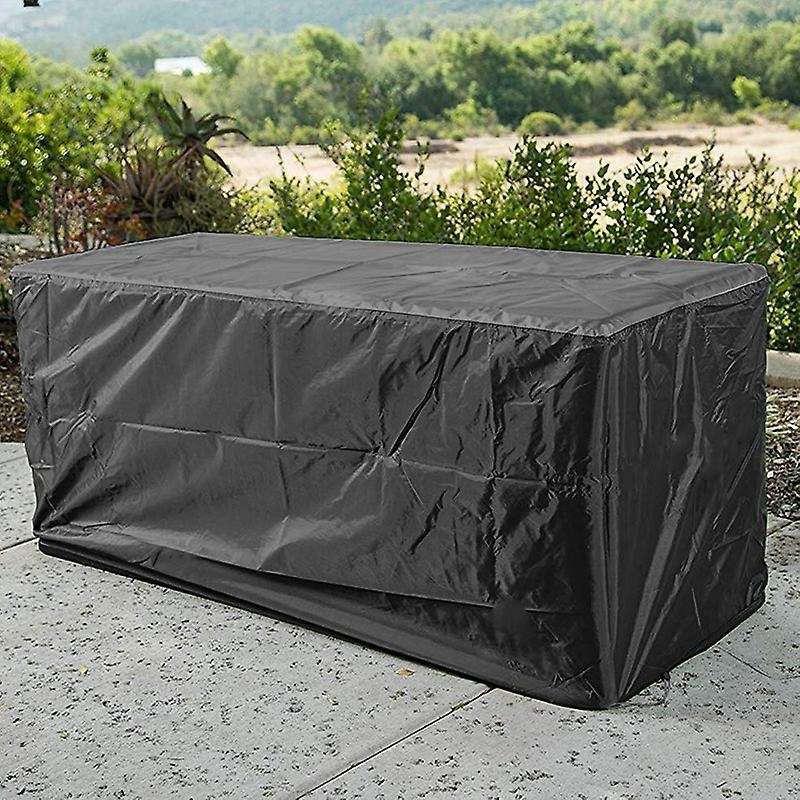 Outdoor Open Waterproof Rainproof Deck Box Outdoor Storage Box Cover