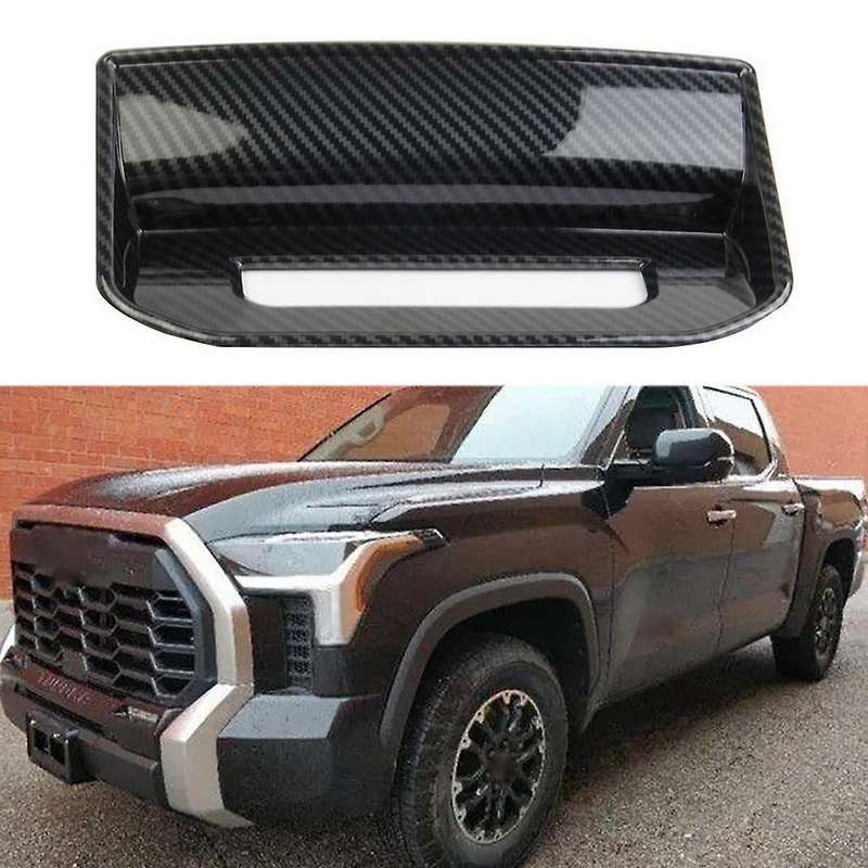For Toyota-tundra Car Carbon Fiber Abs Rear Air Outlet Cover Trim
