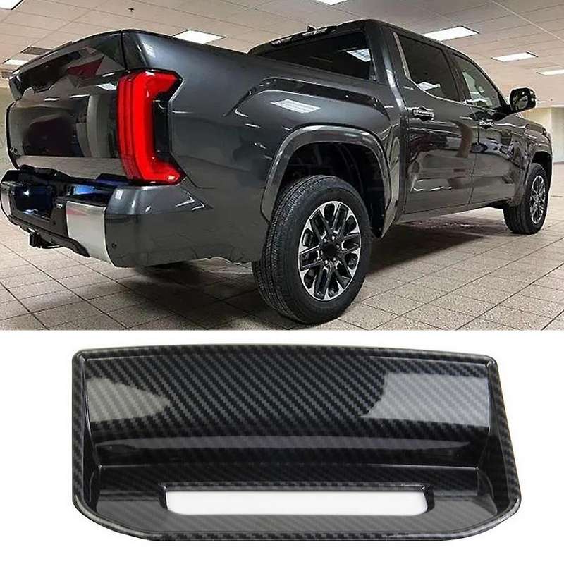 For Toyota-tundra Car Carbon Fiber Abs Rear Air Outlet Cover Trim
