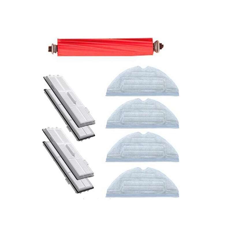 9pack Hepa Filter Mopping Cloths Side Brush for Xiaomi S7 T7s T7plus