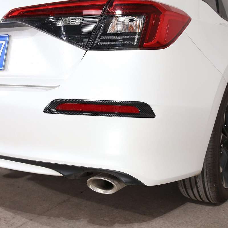Rear Fog Lamp Decorative Frame Cover Trim Fit for Honda Civic 2022
