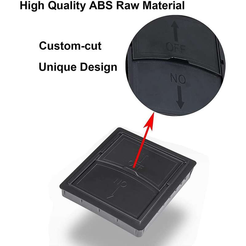 For 2021 Tesla Model 3/y Armrest Cubby Drawer Storage Box (flocking)