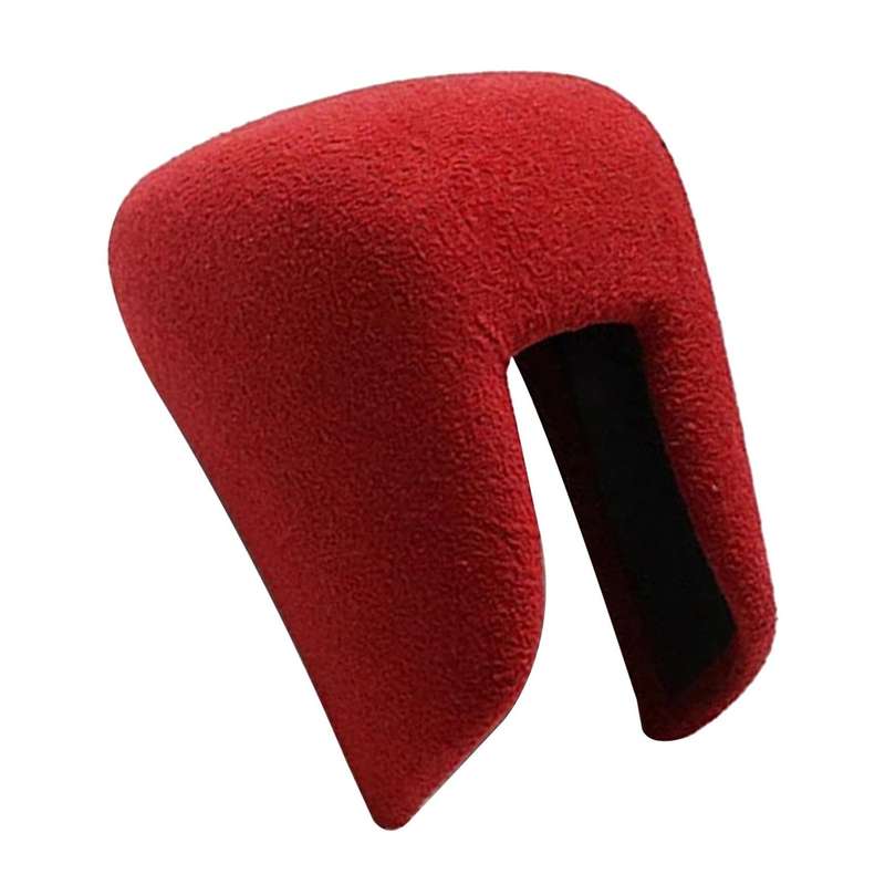 Car Gear Shift Head Knob Trim Cover Sticker Red