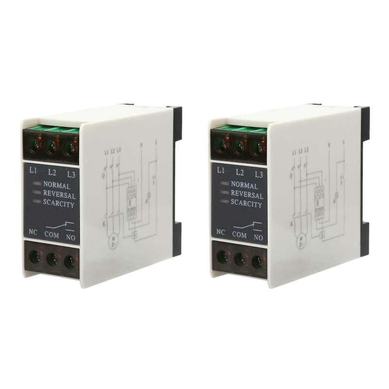 2x Phase Failure Phase Sequence Protection Relay Tl-2238