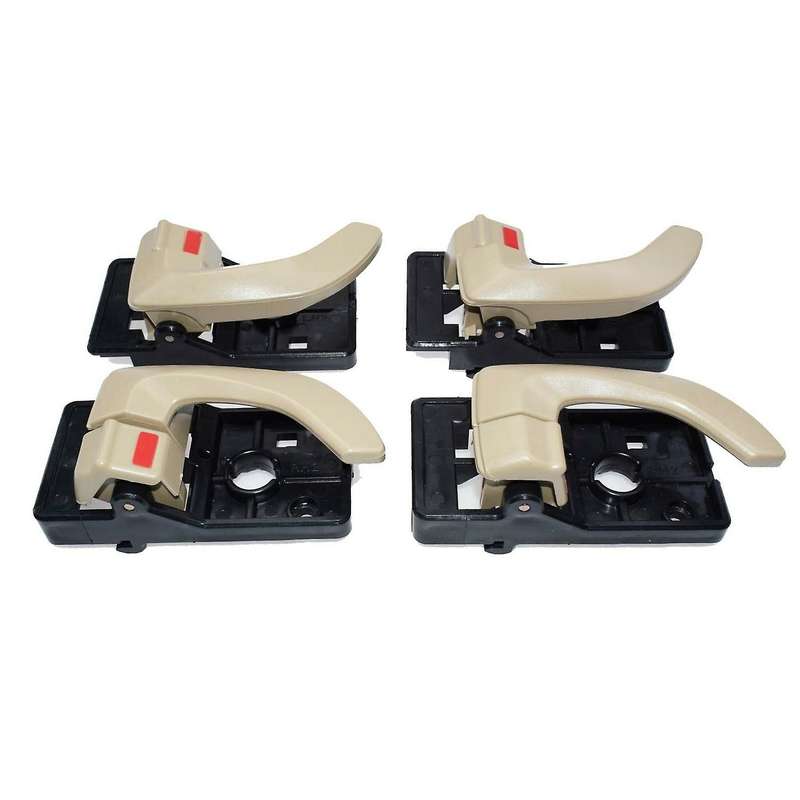 4pcs Car Interior Door Handle for Hyundai Tucson 2005-2009 Beige