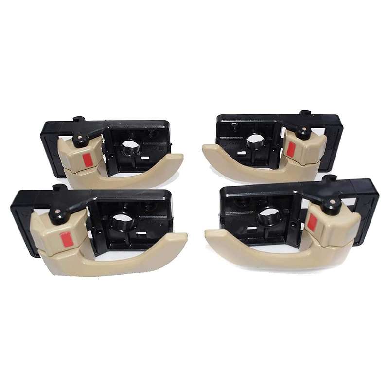 4pcs Car Interior Door Handle for Hyundai Tucson 2005-2009 Beige