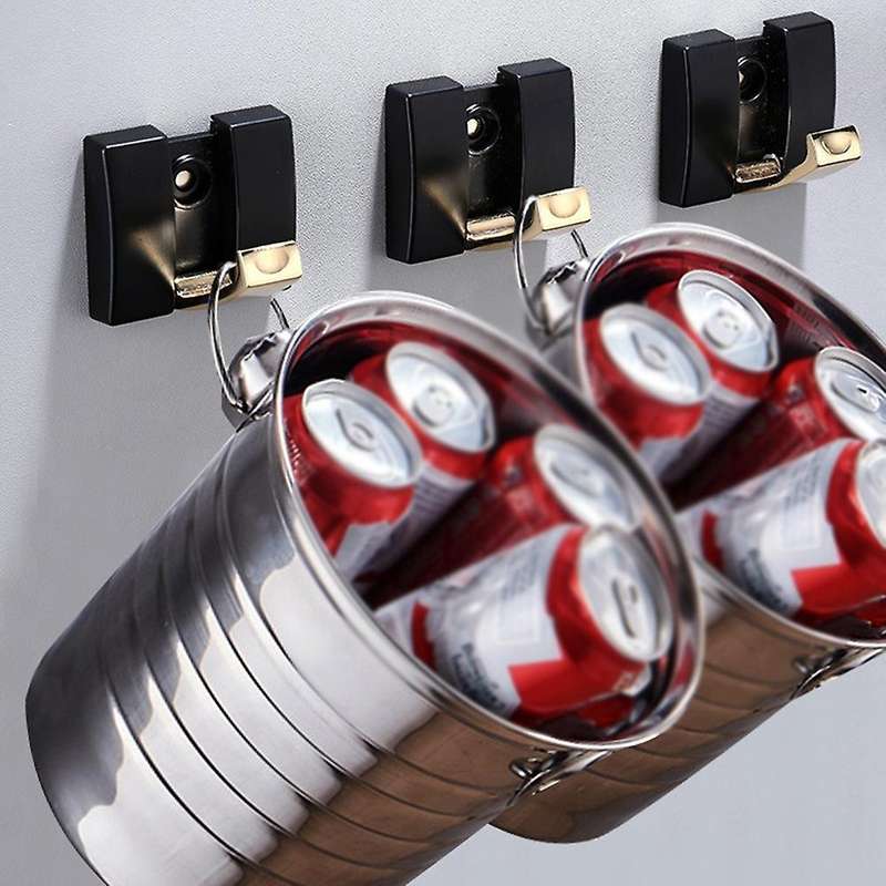5 Pcs Space Aluminum Wall Hooks with Mounting Screws for Scarf Bag