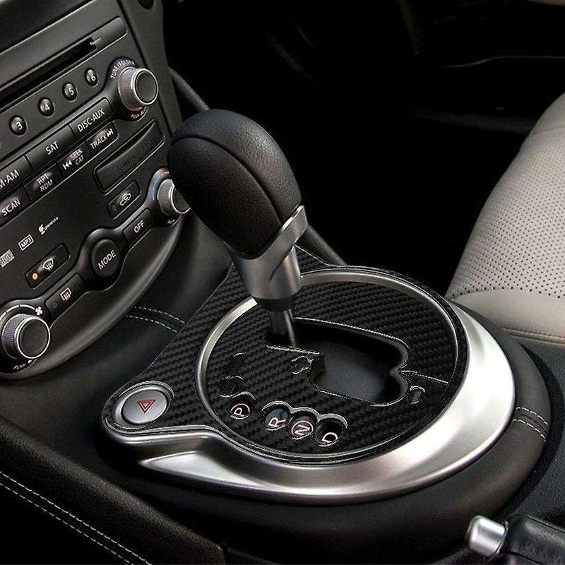 2pcs Interior Gear Shift Box Panel Decoration Frame Trim Cover