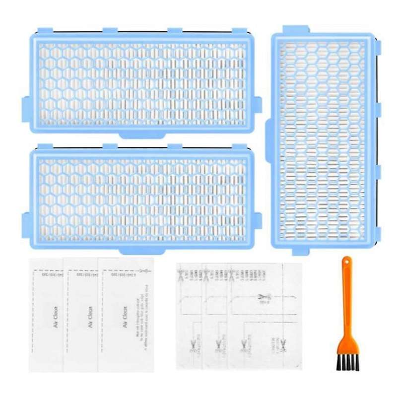 3 Hepa Filters for Miele Vacuum Cleaner Compact C2&c1,sf-ha 50,s4000