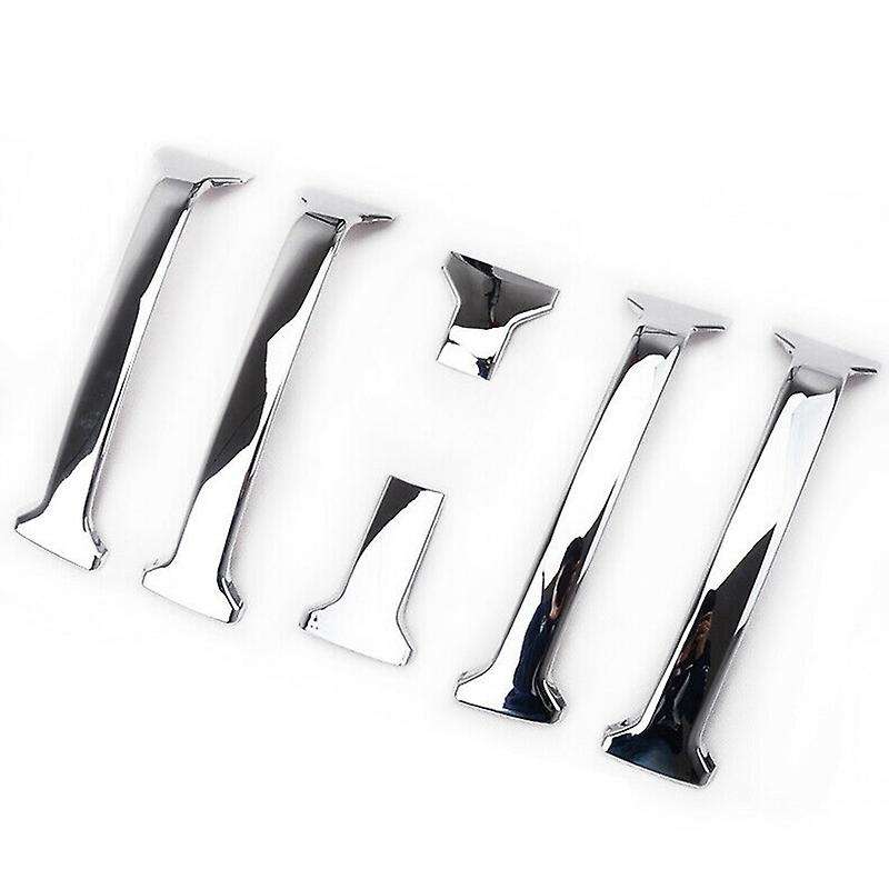 Front Bumper Grille Strips Bumper Protector Trims for Toyota Chrome