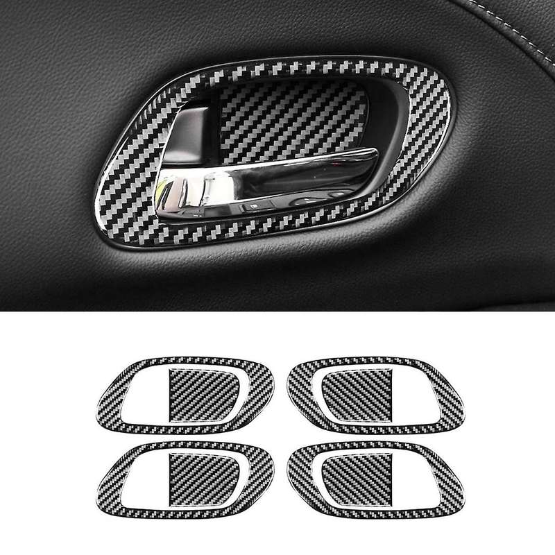 Inner Door Handle Cover Sticker Carbon Fiber for Honda Xr-v Vezel
