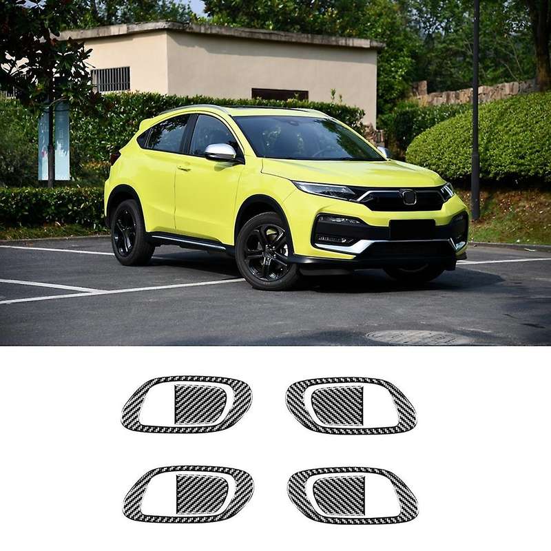 Inner Door Handle Cover Sticker Carbon Fiber for Honda Xr-v Vezel