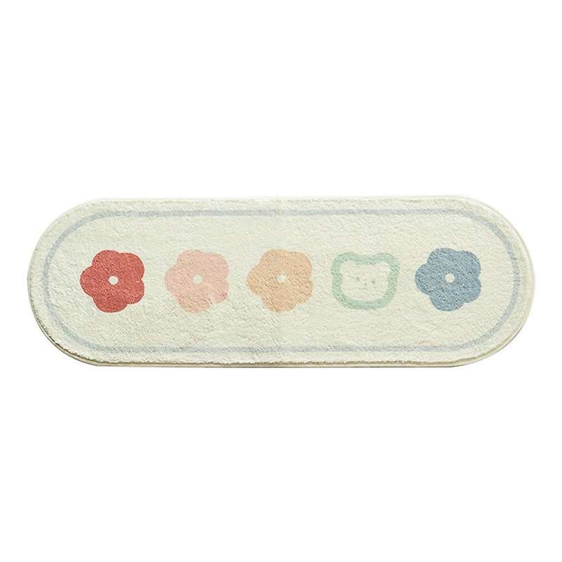 Fluffy Soft Bedroom Carpet Cute Children's Mat Long Room Mats ,1