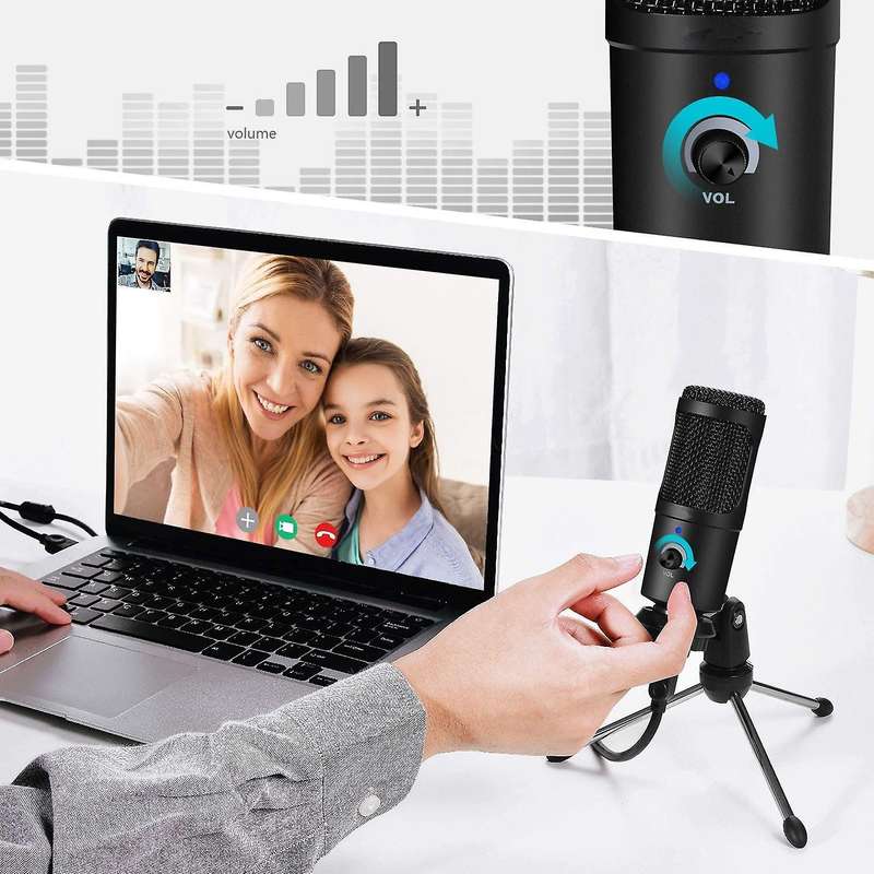 Condenser Microphone,for Recording,voice Over,streaming,home Studio