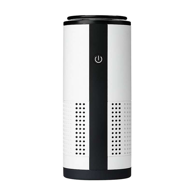 Car Air Purifier Negative Ion Purifier for Bacteria/dust/pollen,white