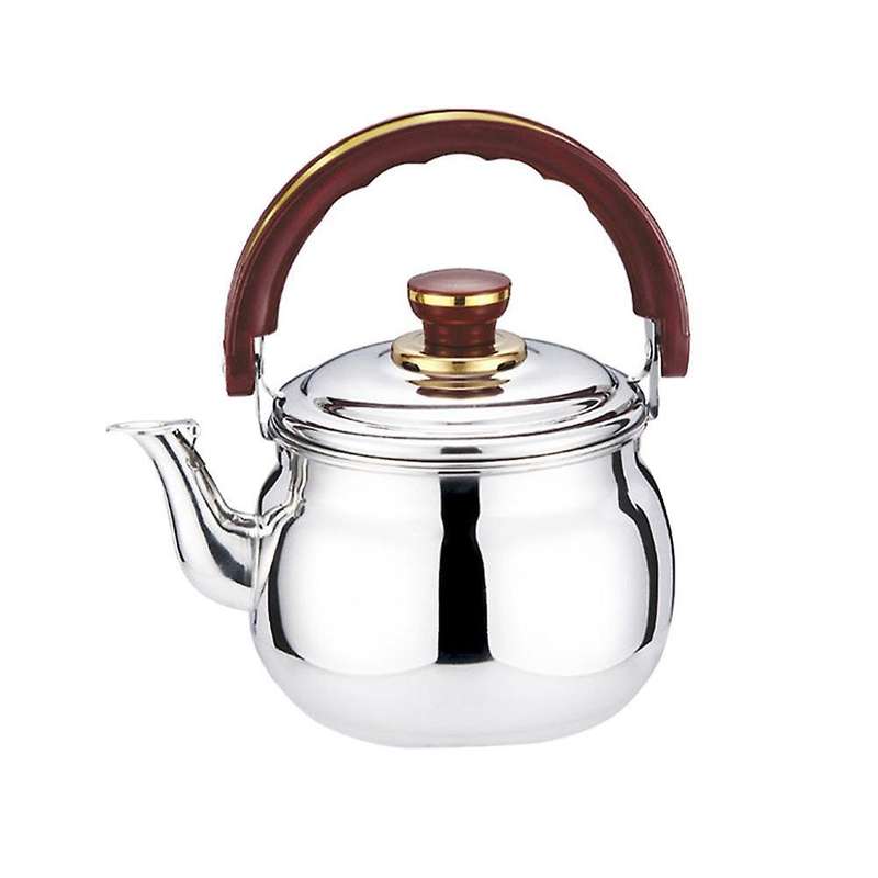 1pc Stainless Steel Teakettle Kitchen Whistle Boiling Water Kettle