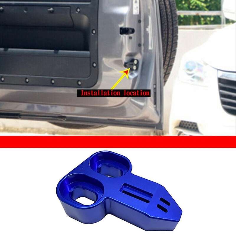 Car Trunk Tail Door Lock Anti-theft Locking Device Blue