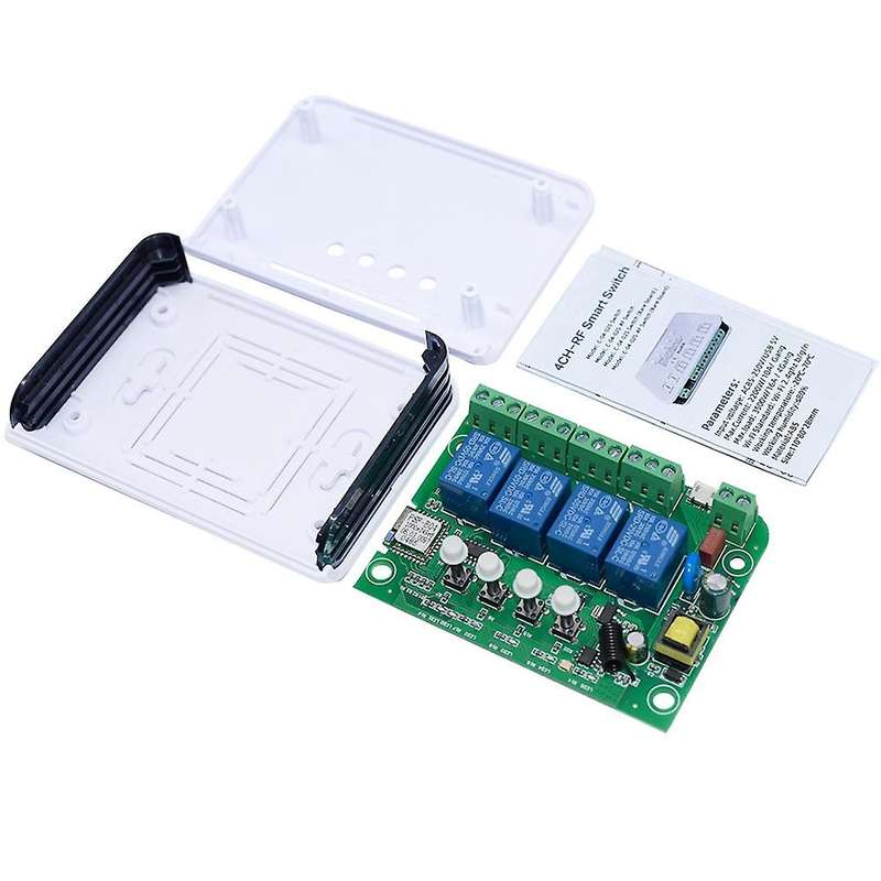 For Ewelink Relay 4ch Smart Home Switch Module Wifi 7v-32v 16a