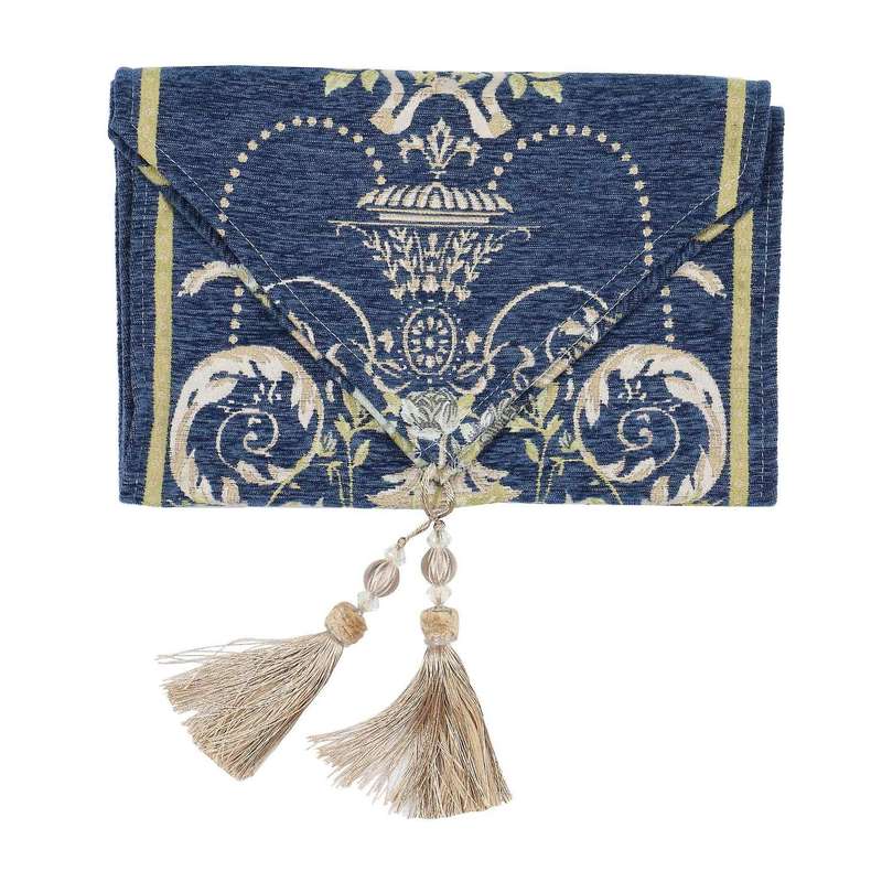 European Style Elegant Luxury Table Runner with Tassel Decoration