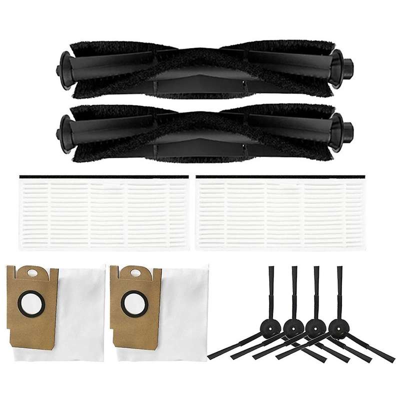 Dust Bags Roll Main Side Brushes Hepa Filters for Lydsto R1 Robot
