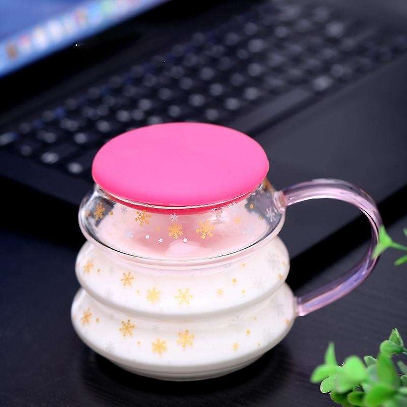 High Borosilicate Glass Christmas Tree Star Wish Cup Home Juice Cup