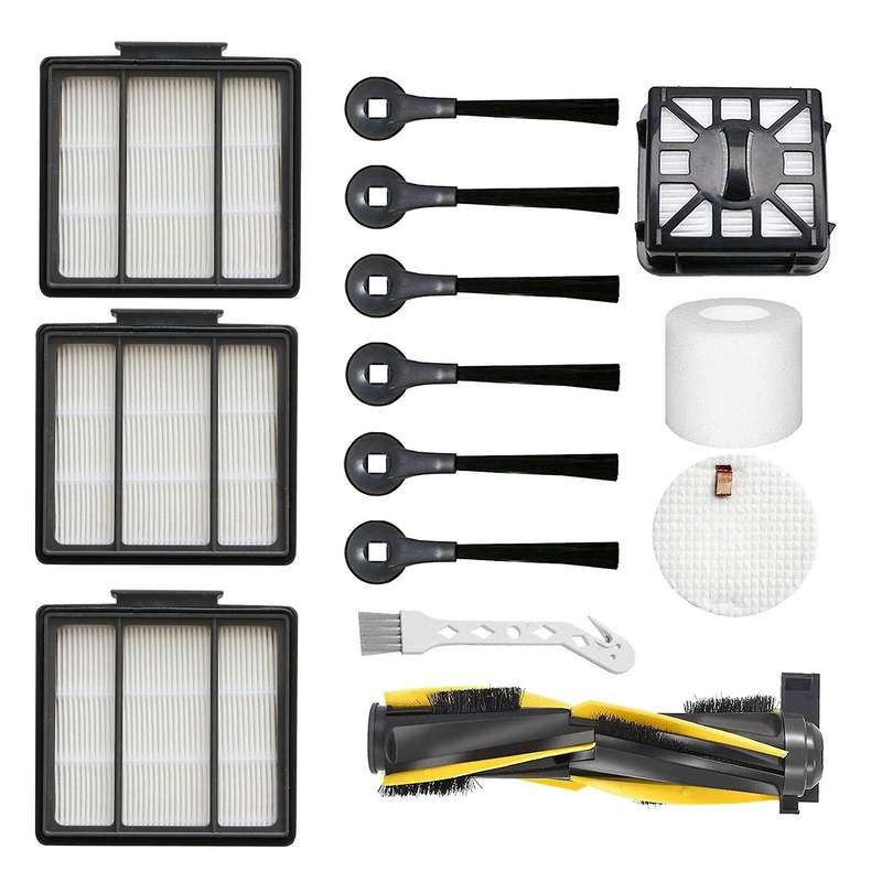 13 Pcs Replacement Parts for Shark Iq Rv1001ae Rv101 Robot Cleaner