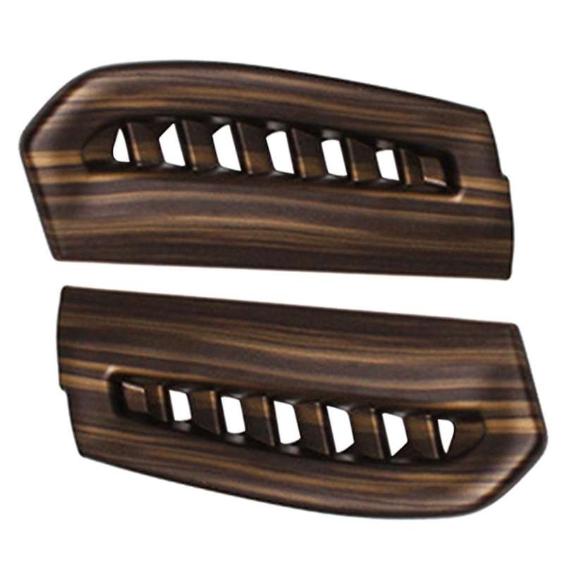 2pcs Grain Full-set Interior, Front Side Air Vent for 18-21 Camry