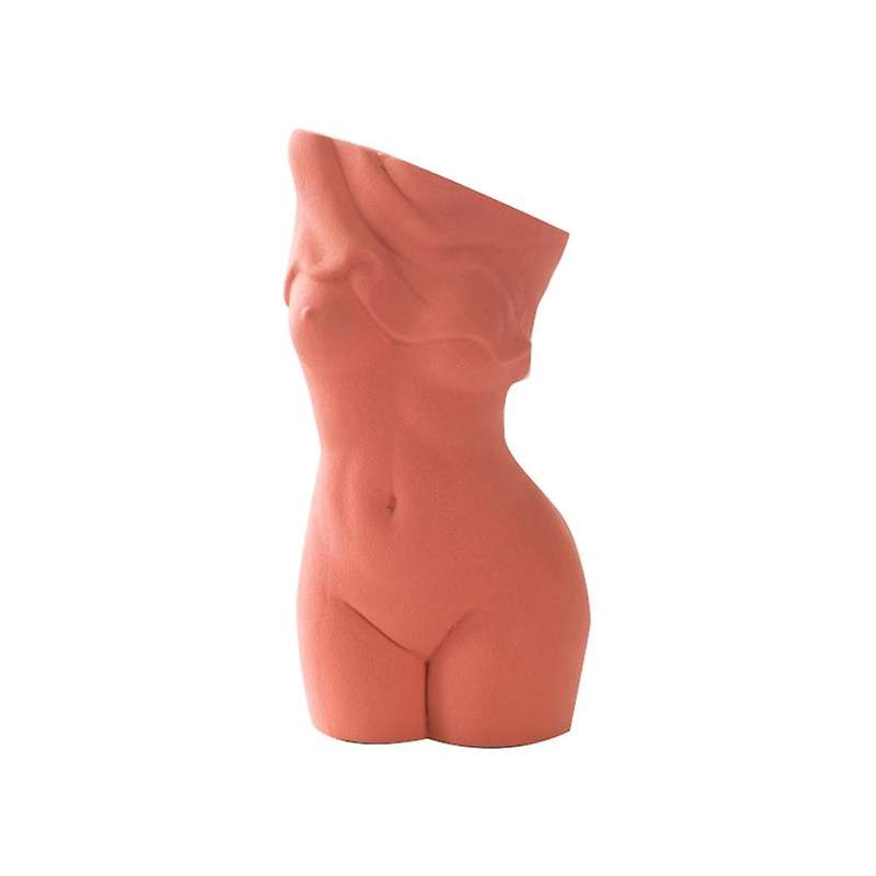 Body Vase Abstract Body Art Personality Ceramic Vase Decoration-b