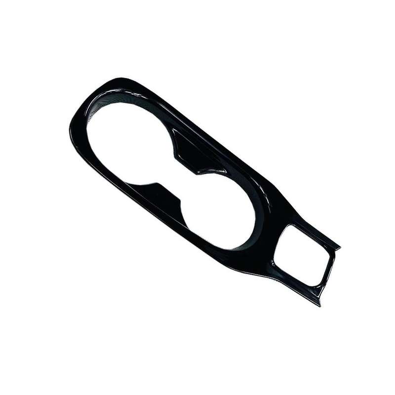 For Toyota Corolla Cross Car Cup Holder Frame Cover Bright Black B