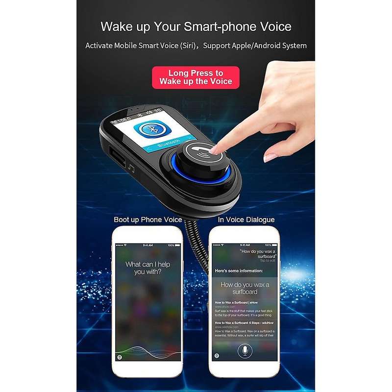 G45 1.8inch Lcd Screen Bluetooth 5.0 Car Mp3 Player Qc3.0 Car Charger