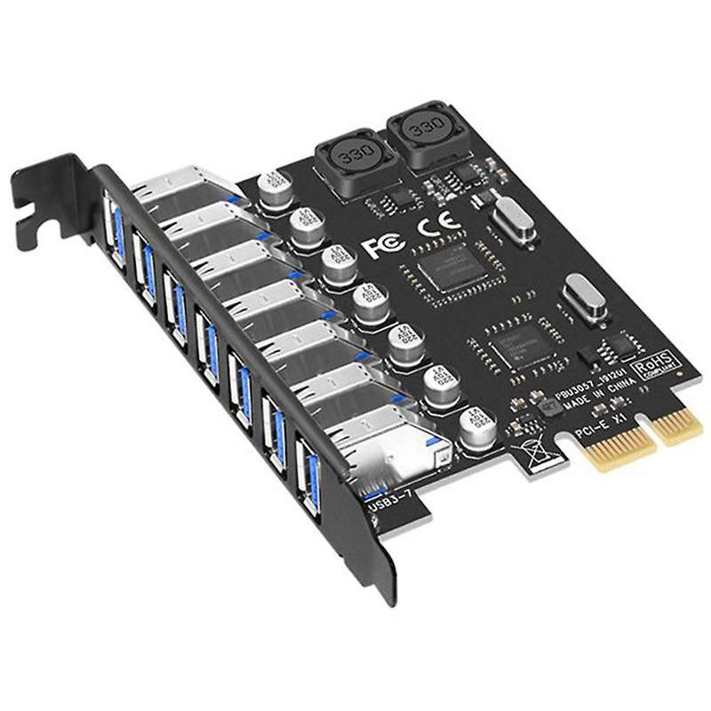 Usb 3.0 Pci-e Expansion Card Adapter for Desktop Computers (2-pack)