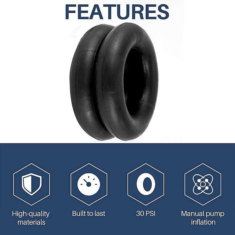 2 Pack 4.80/4.00-8 Inch Inner Tubes for Mowers, Hand Trucks