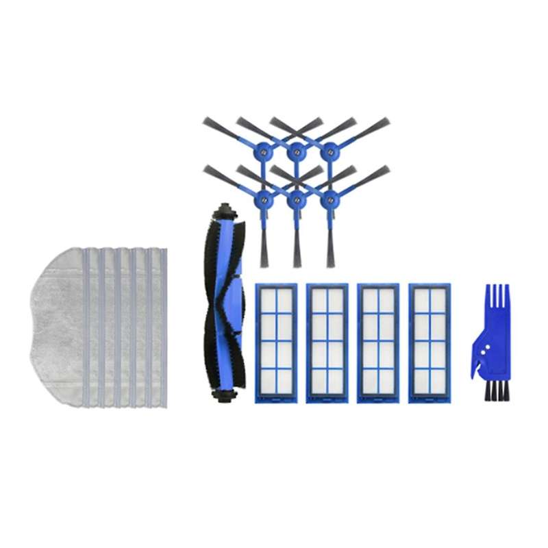 18pcs for Anker Eufy L70 Sweeping Main Brush Side Brush Hepa Filter
