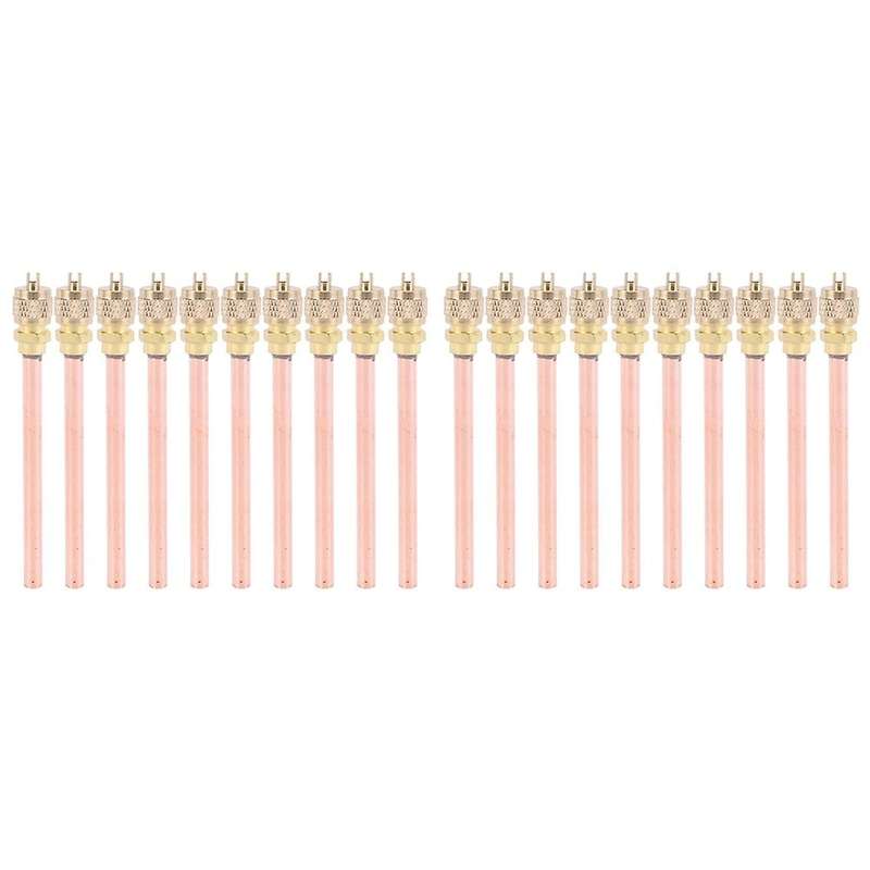 10pcs Air Conditioner Refrigeration Access Valves 6mm