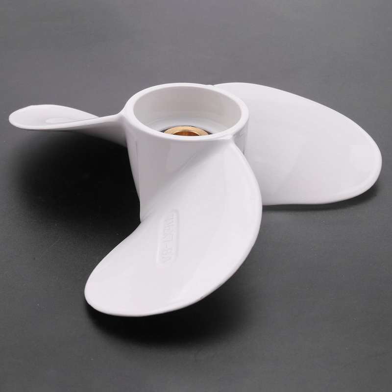 7 1/2x7 for 4hp 5hp 6hp for Yamaha 9 Tooth Spine Aluminium Propellers