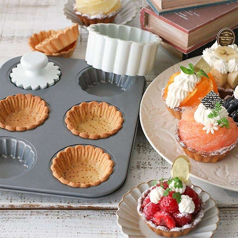 Flower Lace Bakeware Mold Pastry Tools Carbon Steel Cake Mini Cupcake