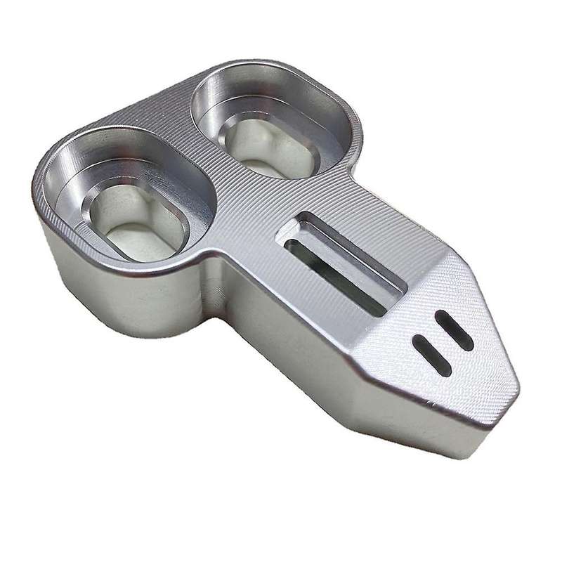 Car Trunk Tail Door Lock Anti-theft Locking Device Silver
