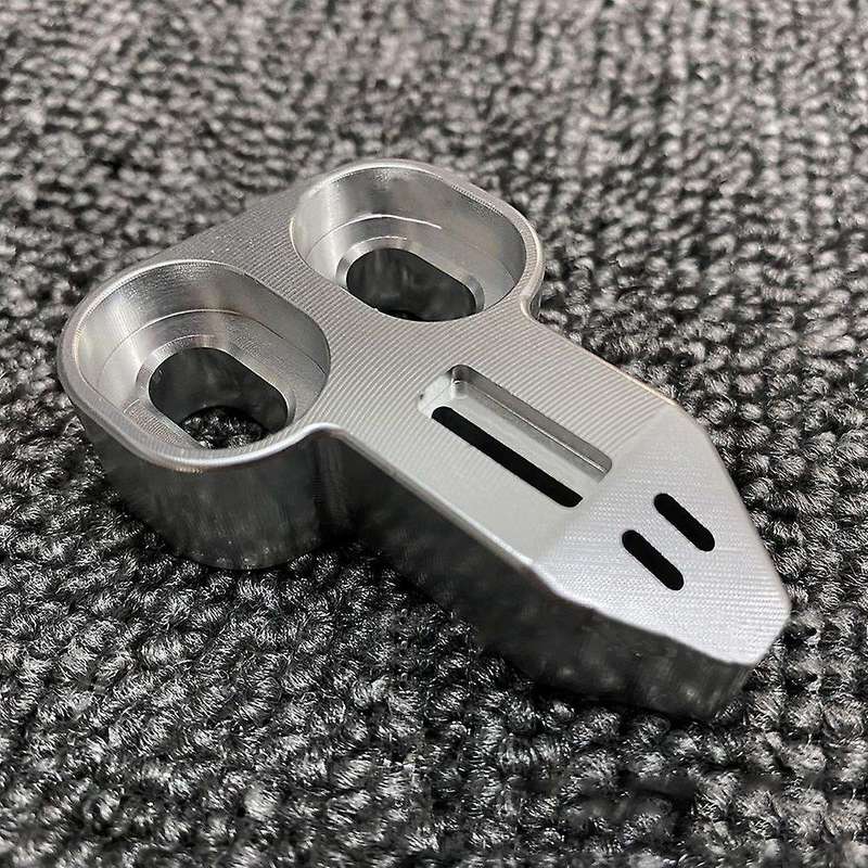 Car Trunk Tail Door Lock Anti-theft Locking Device Silver