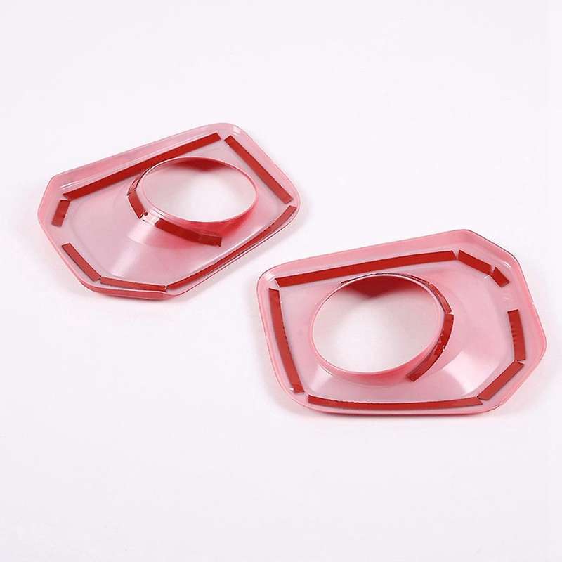 2pcs Front Bumper Fog Lamp Grille Cover for Toyota Tacoma 2016-2020