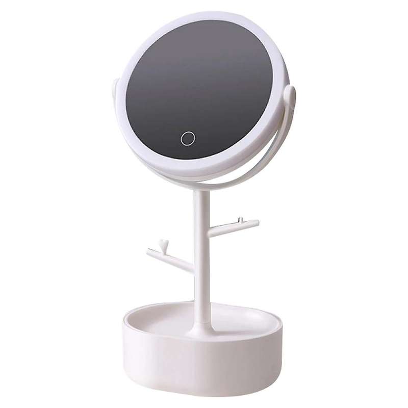 Ecoco Led Makeup Mirror Jewelry Box Desktop Vanity Mirror Hd Large ,1