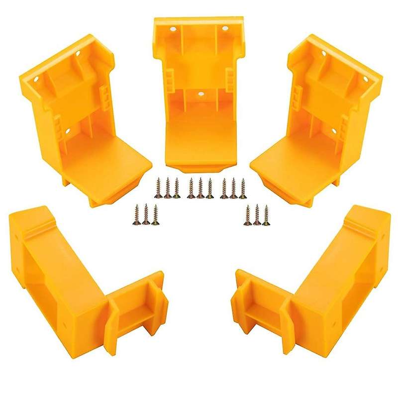 5pcs Tool Mount for Dewalt 18v,20v Drill, Battery Holder A