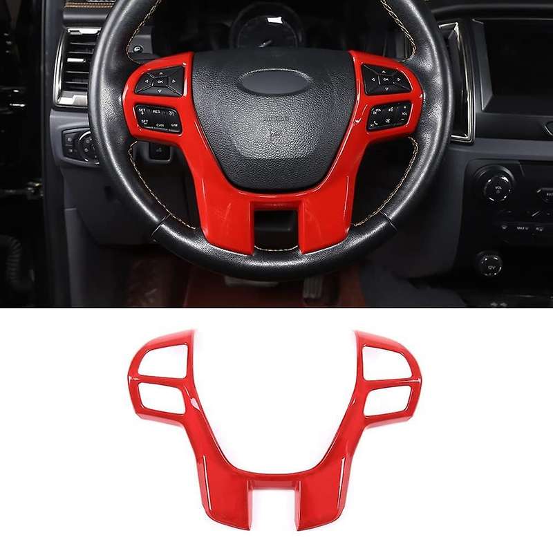For Ford Ranger Everest 2015-2022 Car Steering Wheel Cover & Gear