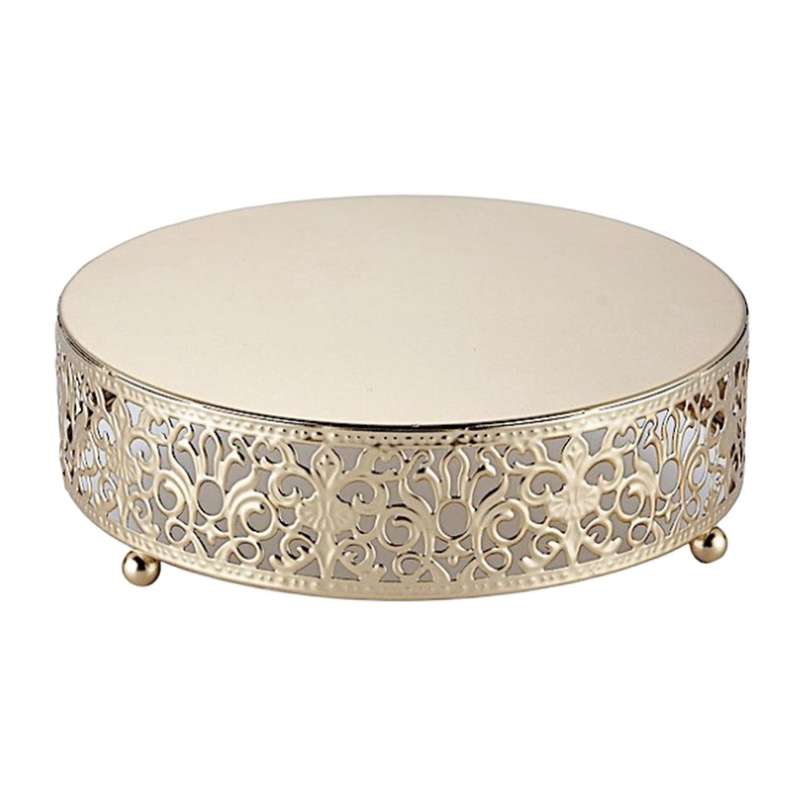 Wedding Dessert Cupcake Cake Stand for Party Wedding Birthday(gold)