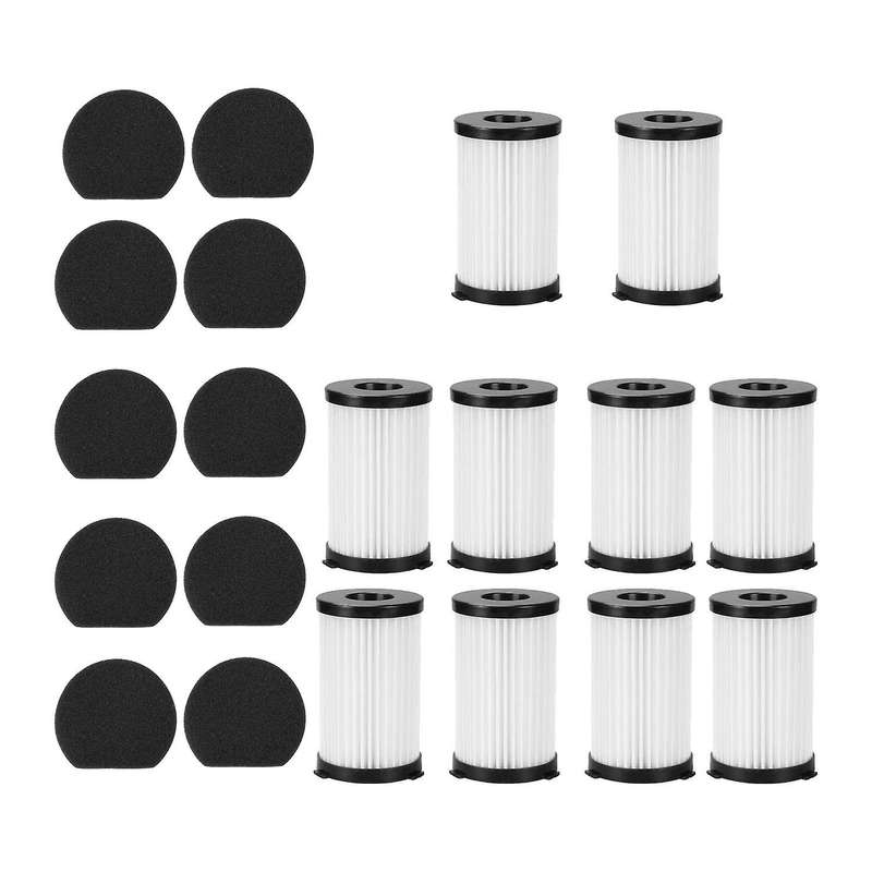 10 Hepa + 10 Sponge Filter ,for Moosoo D600 / D601 &iwoly V600 Corded