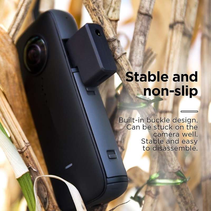 Cynova for Insta360 One X2 Panoramic Camera Dual Mic Audio Adapter