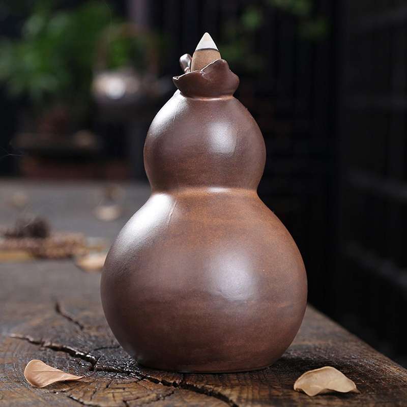 Ceramic Backflow Incense Waterfall Home Ornament Zen Incense Burner