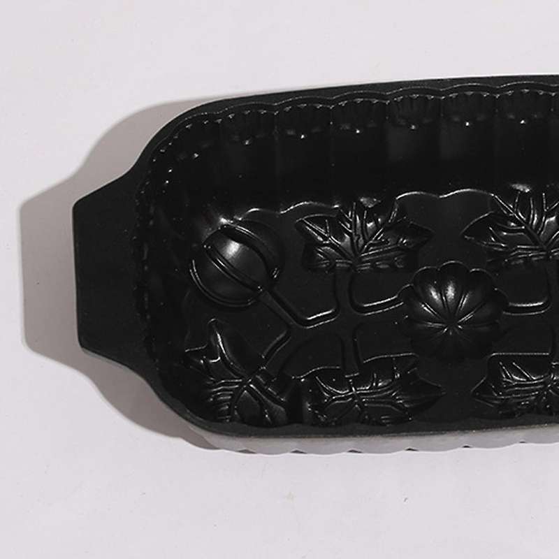 Household Baking Oven Mini Die-cast Loaf Tin with Floral Pattern